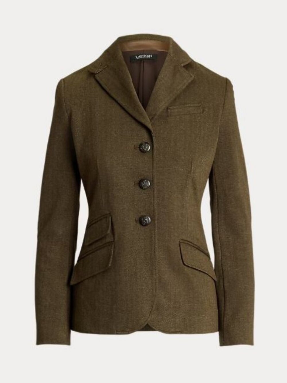 Ralph Lauren Herringbone Jacquard Blazer - Picture 3 of 7